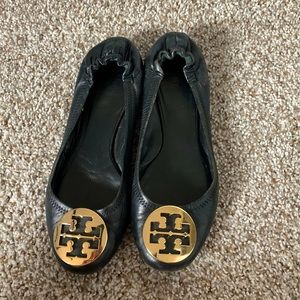 Tori Burch Ballet Black Flats